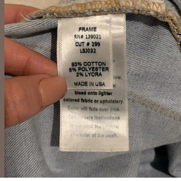Frame Denim Le Skinny de Jeanne Size 27 - Picture 7 of 7